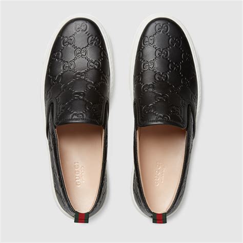 womens gucci slip on|gucci slip on sneakers women.